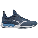Str. 40,5-44,5 Mizuno Wave Luminous 2 – Floorball sko - Blå/grå