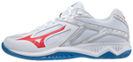 Str. 40-40.5 Mizuno herresko - Mizuno Thunder Blade 3 - Hvid/Blå