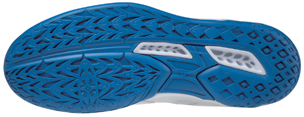 Str. 40-40.5 Mizuno herresko - Mizuno Thunder Blade 3 - Hvid/Blå