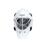 Målmandshjelm - Blindsave Sharky - Hvid floorball hjelm