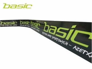 20x10 m. - Bander til floorball bane i sort - BASIC ECO (Genanvendeligt plast)