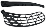 Floorball blad - FAT PIPE CTRL PE - Stavblad - Metallic sort