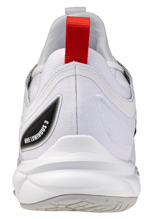 Str. 41-46 Mizuno Wave Luminous 3 – Floorball sko - Hvid/sort/rød