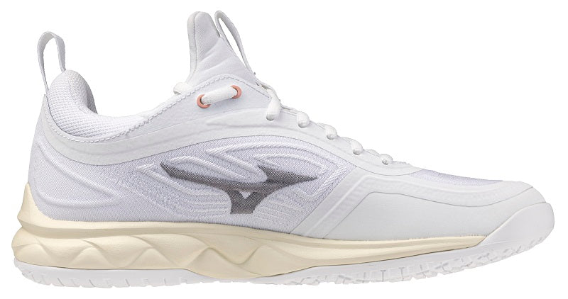 Str. 38,5-42 Mizuno Wave Luminous 3 – Floorball sko - Hvid/rosa/lava