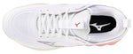 Str. 38,5-42 Mizuno Wave Luminous 3 – Floorball sko - Hvid/rosa/lava