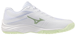 Str. 39-42 Mizuno Lightning Select – Floorball sko - Hvid/grå/Ambrosia