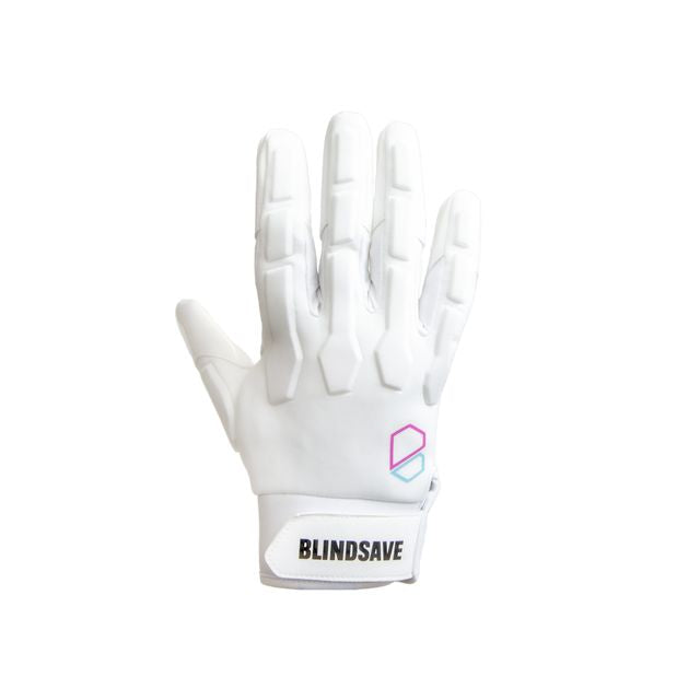 Målmands handsker - Blindsave Vault goalie gloves - Floorball handsker, hvid