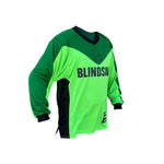 Str. M-L Målmands trøje - Blindsave Vault - Floorball bluse, grøn