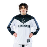 Str. S-M Målmands trøje - Blindsave Vault - Floorball bluse, hvid