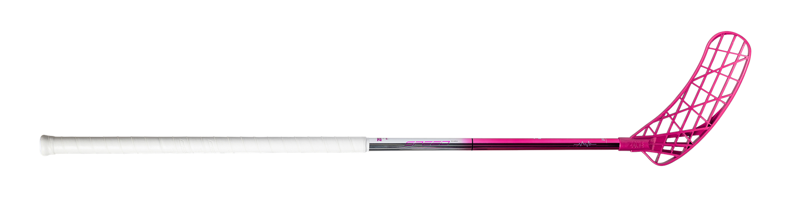 Senior 92-100 cm. - ZONE AIR/ONE SPEED 29 (Thin), Chrome/magenta - Floorballstav