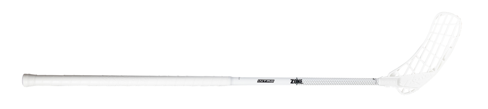 Senior 96-100 cm. - Zone HYPER Intro 29, hvid - Floorballstav