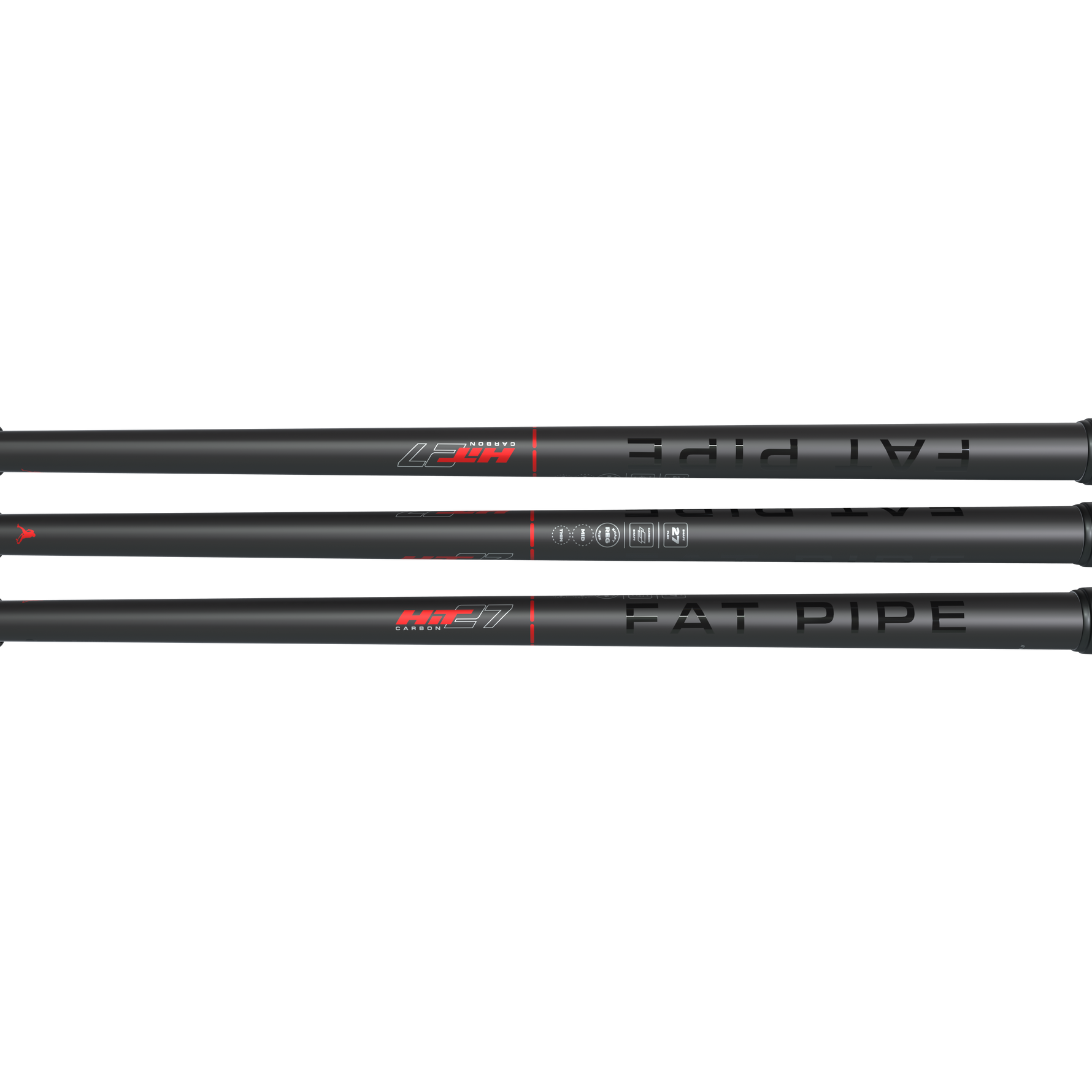 Senior 101-104 cm. - Fat pipe Hit 27 CRTL Slicks - Floorballstav