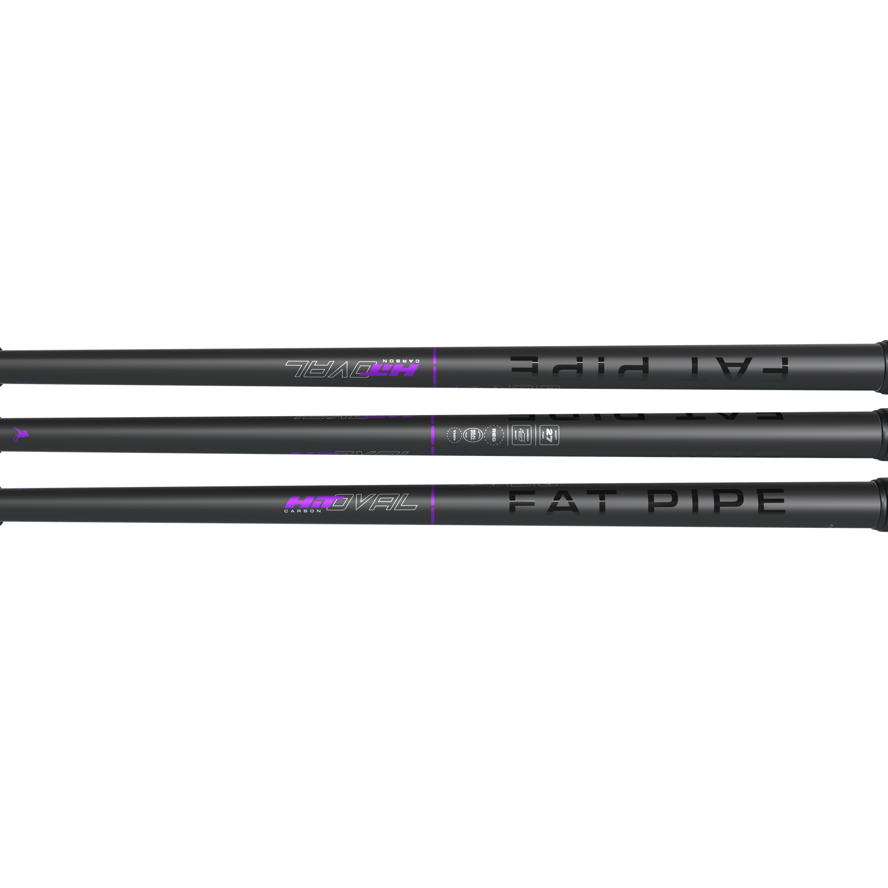Senior 101-104 cm. - Fat pipe Hit Oval 27 CRTL Slicks - Floorballstav