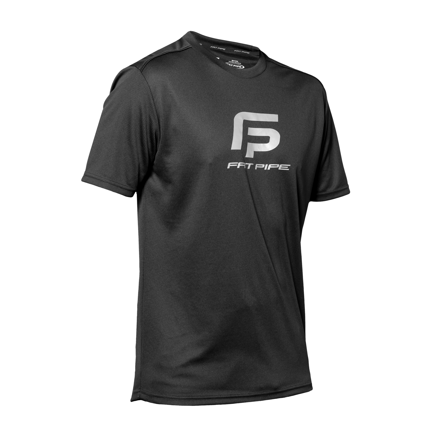 Spille trøje - Fatpipe Justin - Floorball t-shirt som del af et spillesæt Sort