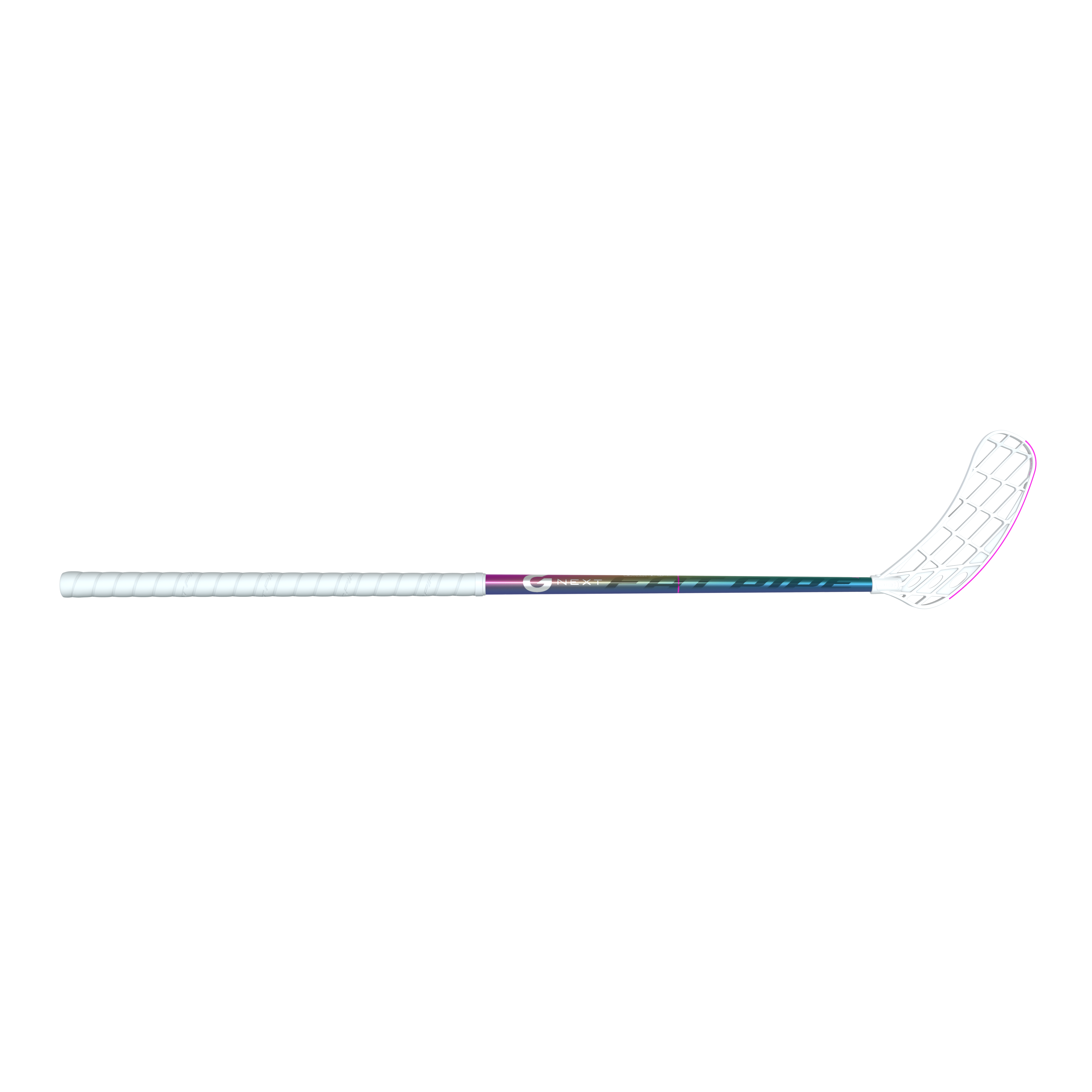 Senior 96 -104 cm. - Fat pipe NEXT-G 27 Slik Slicks Round - Floorballstav