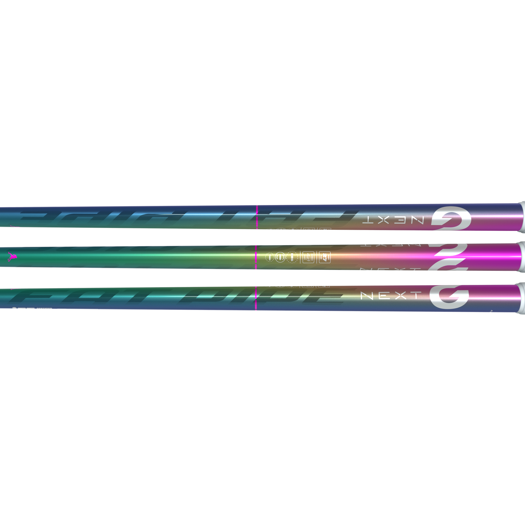 Senior 101 cm. - Fat pipe NEXT-G 27 Slik Slicks Round - Floorballstav