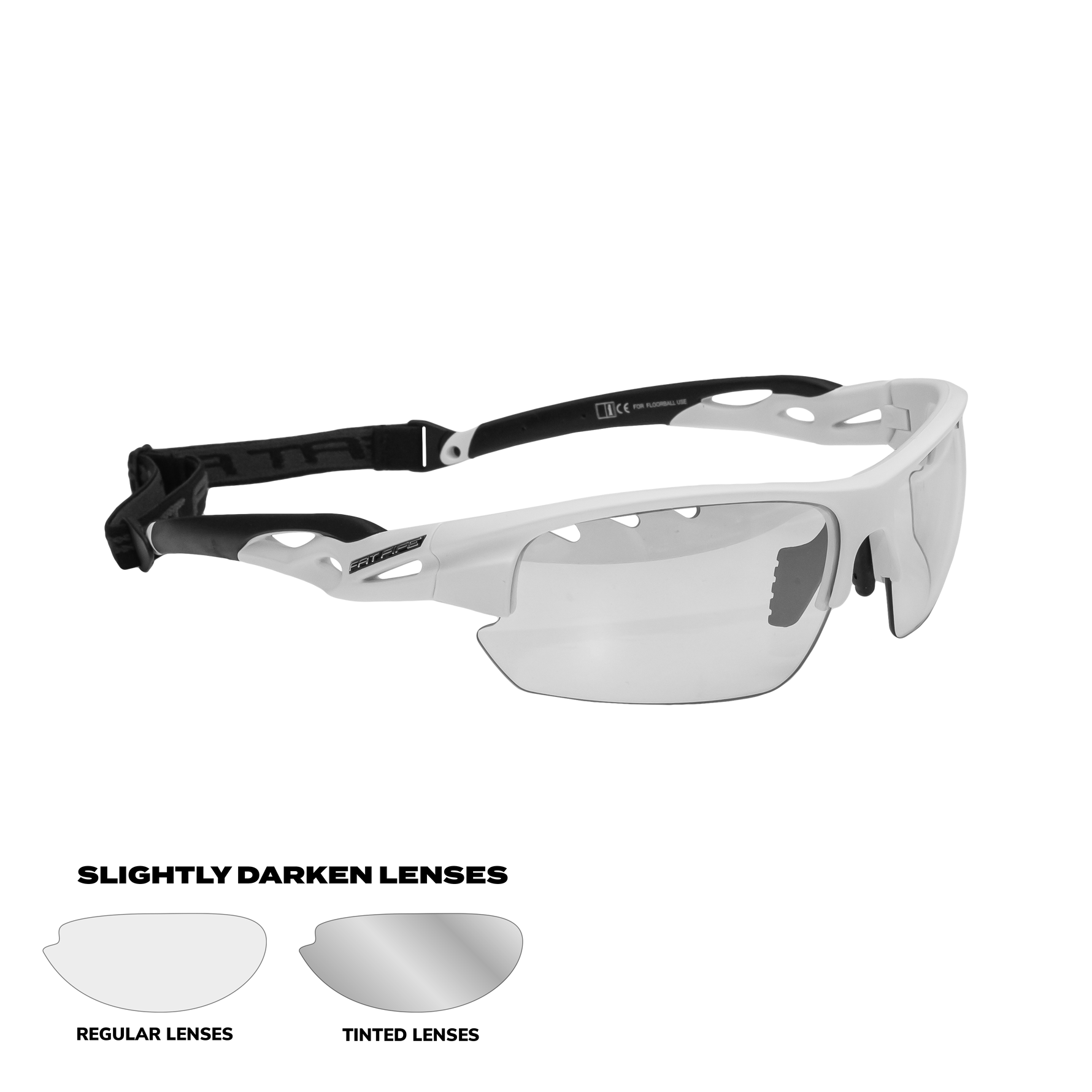 Senior floorball briller - Fat Pipe Protective Eyewear - hockey briller til voksne