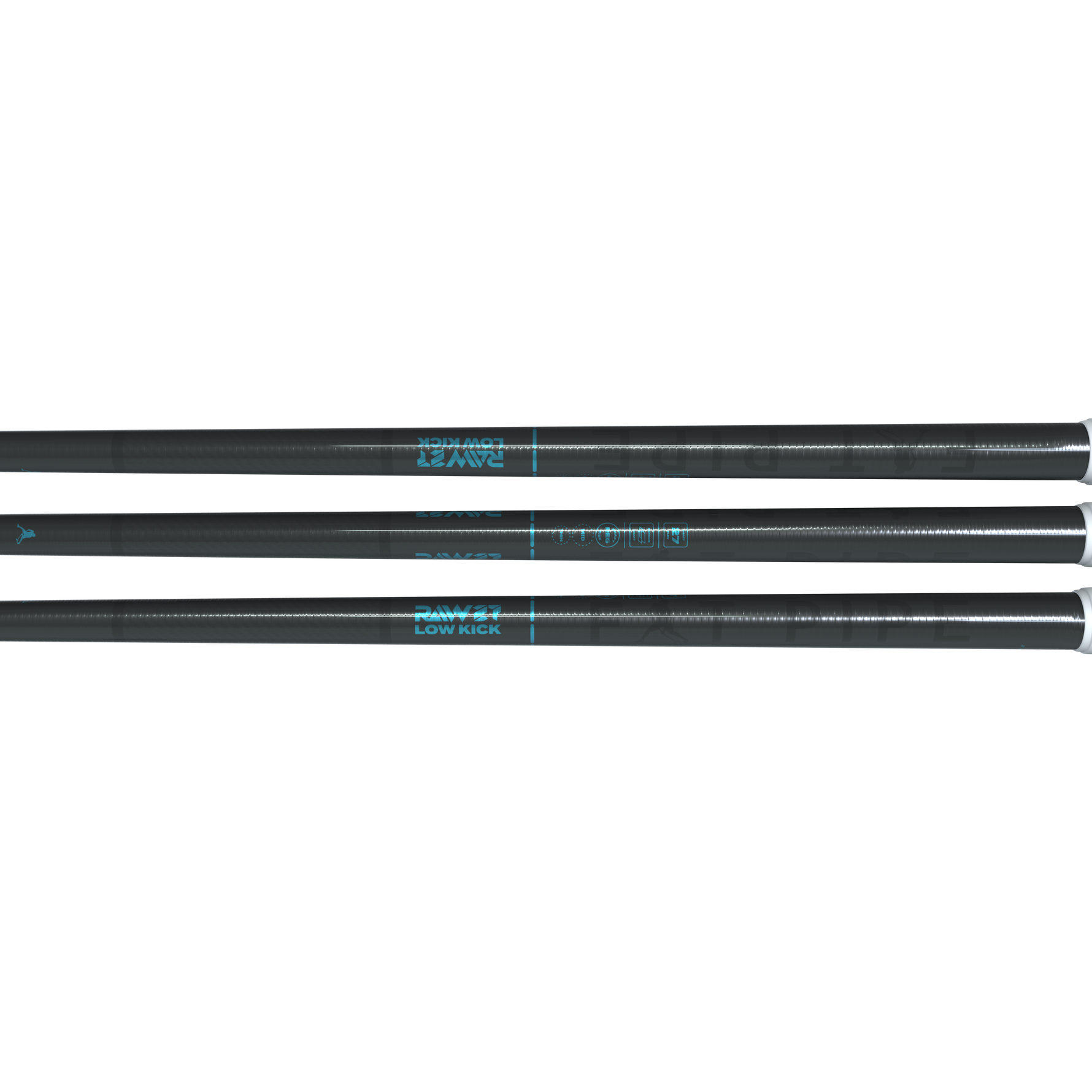 Senior 101-104 cm. - Fat pipe RAW 27 Low Kick Silk Slicks - Floorballstav