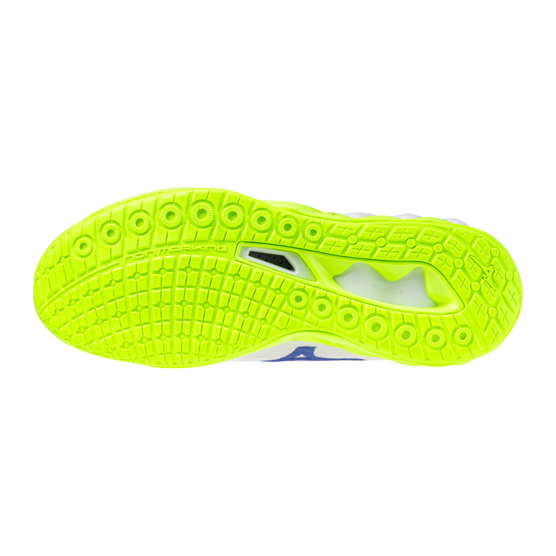 Str. 42 Mizuno Wave Luminous 3 – Floorball sko - Hvid/Lime grøn