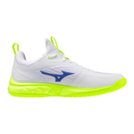 Str. 42 Mizuno Wave Luminous 3 – Floorball sko - Hvid/Lime grøn
