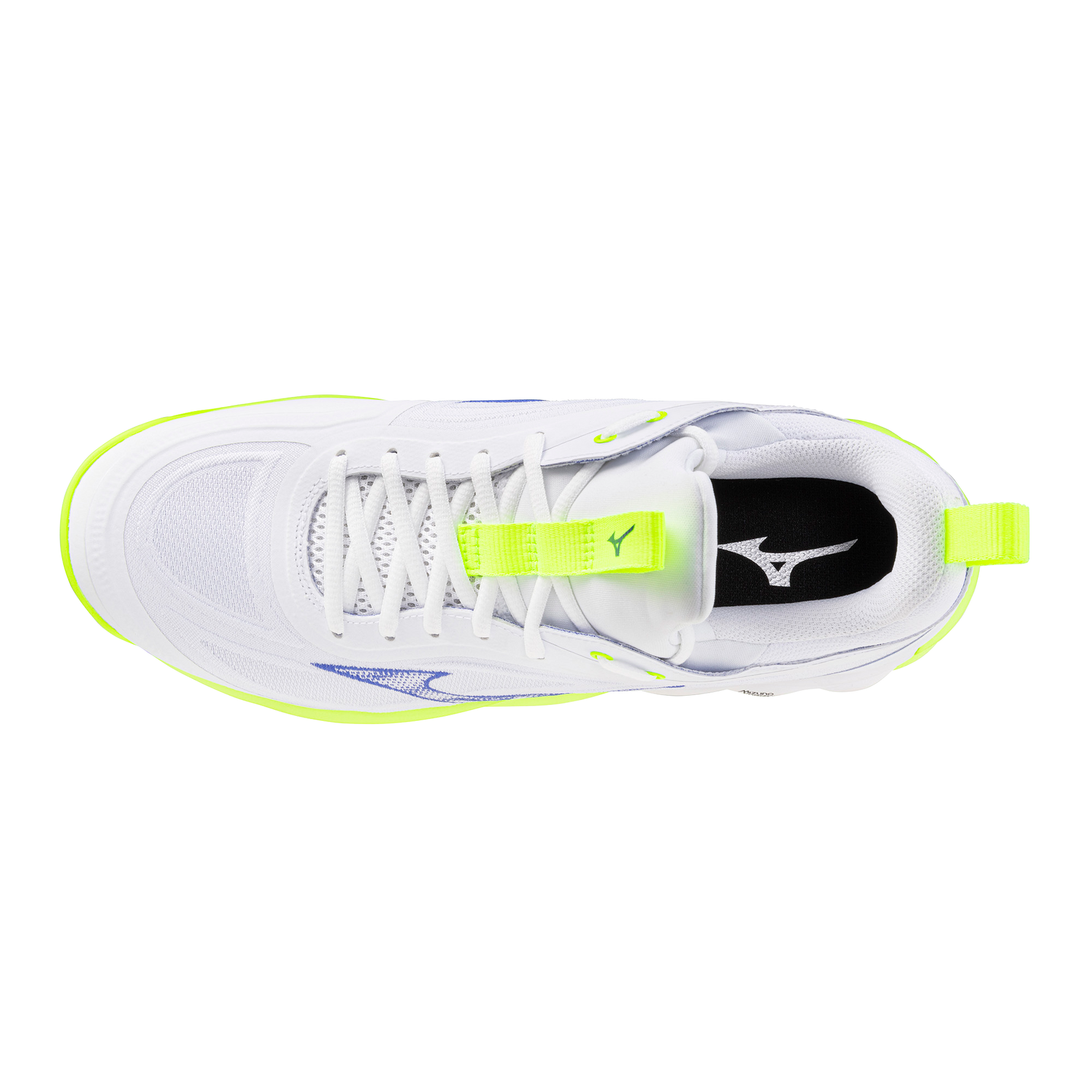 Str. 42 Mizuno Wave Luminous 3 – Floorball sko - Hvid/Lime grøn