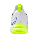 Str. 42 Mizuno Wave Luminous 3 – Floorball sko - Hvid/Lime grøn