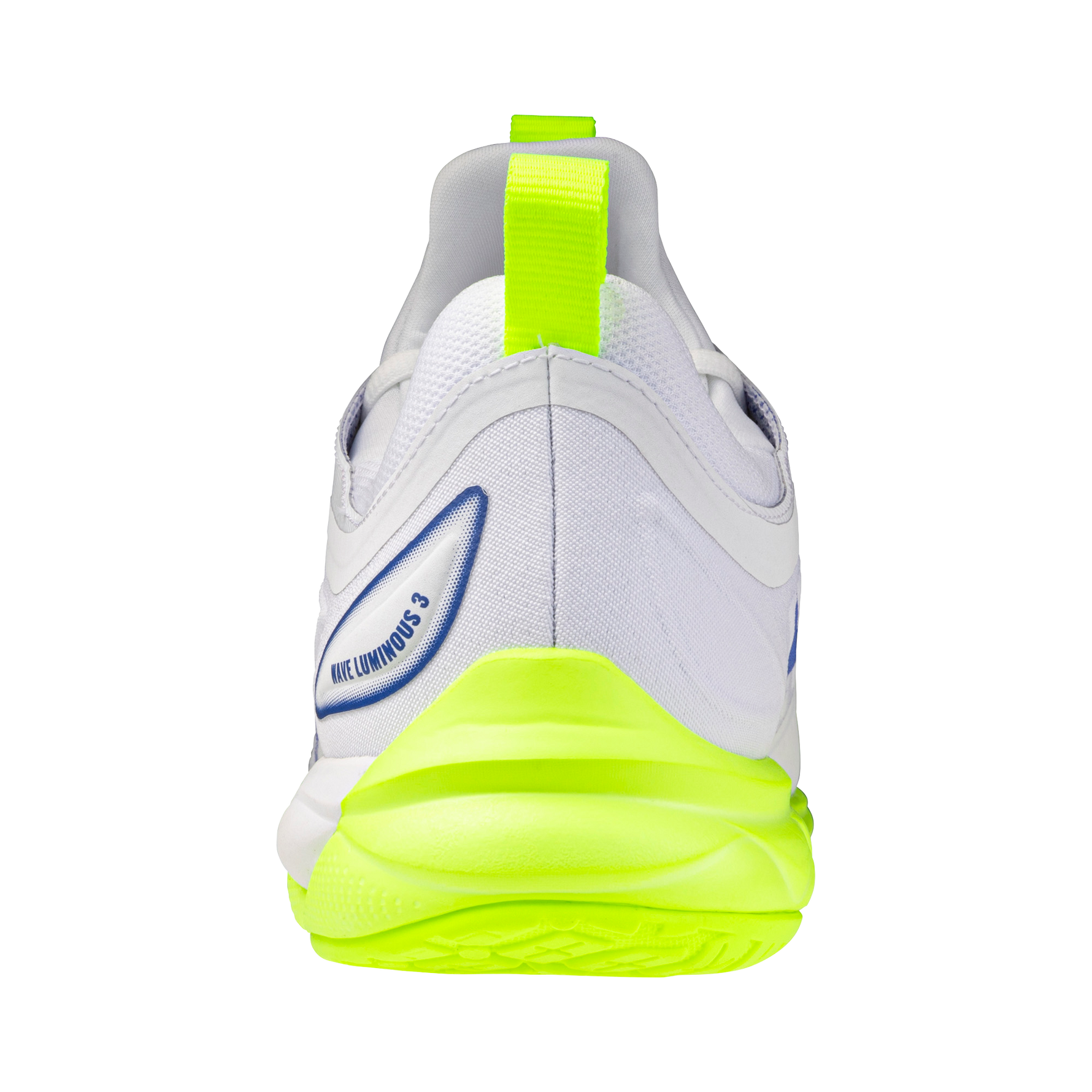 Str. 42 Mizuno Wave Luminous 3 – Floorball sko - Hvid/Lime grøn