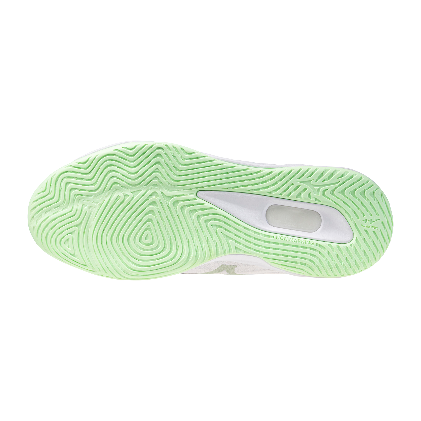 Str. 38,5-41 Mizuno Wave Luminous Elite – Floorball sko - Hvid/Lime grøn