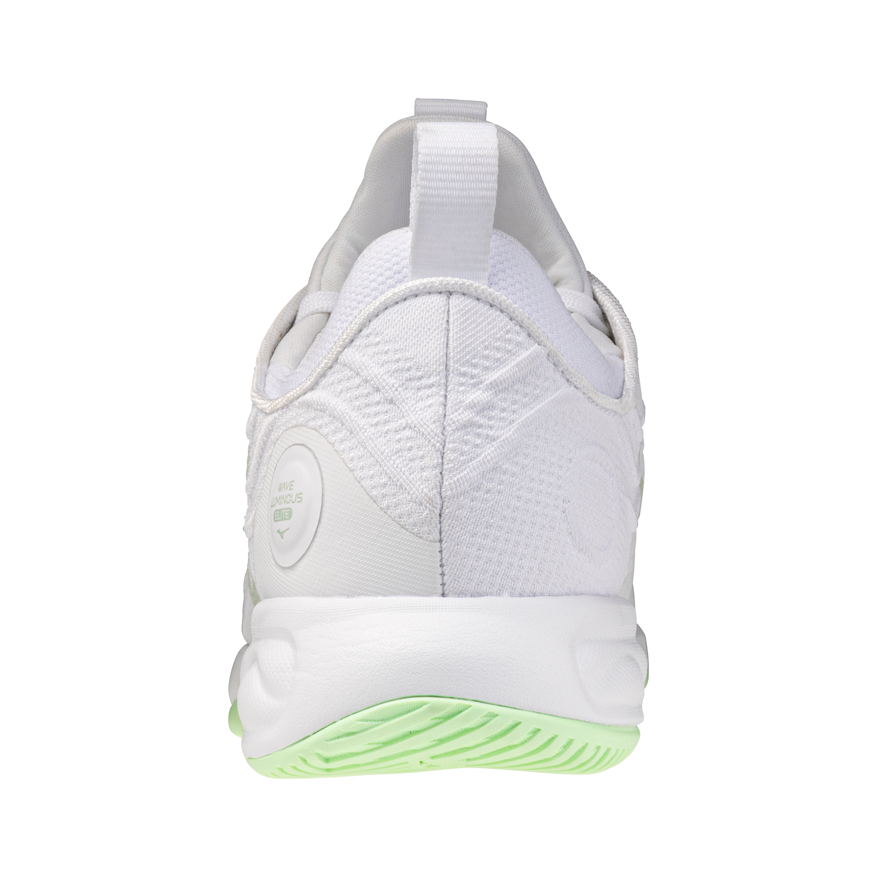 Str. 38,5-41 Mizuno Wave Luminous Elite – Floorball sko - Hvid/Lime grøn