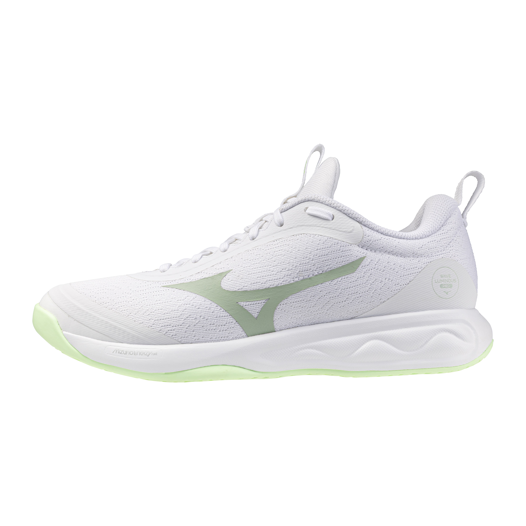 Str. 38- 41 Mizuno Wave Luminous Pro Women – Hvid/Lime