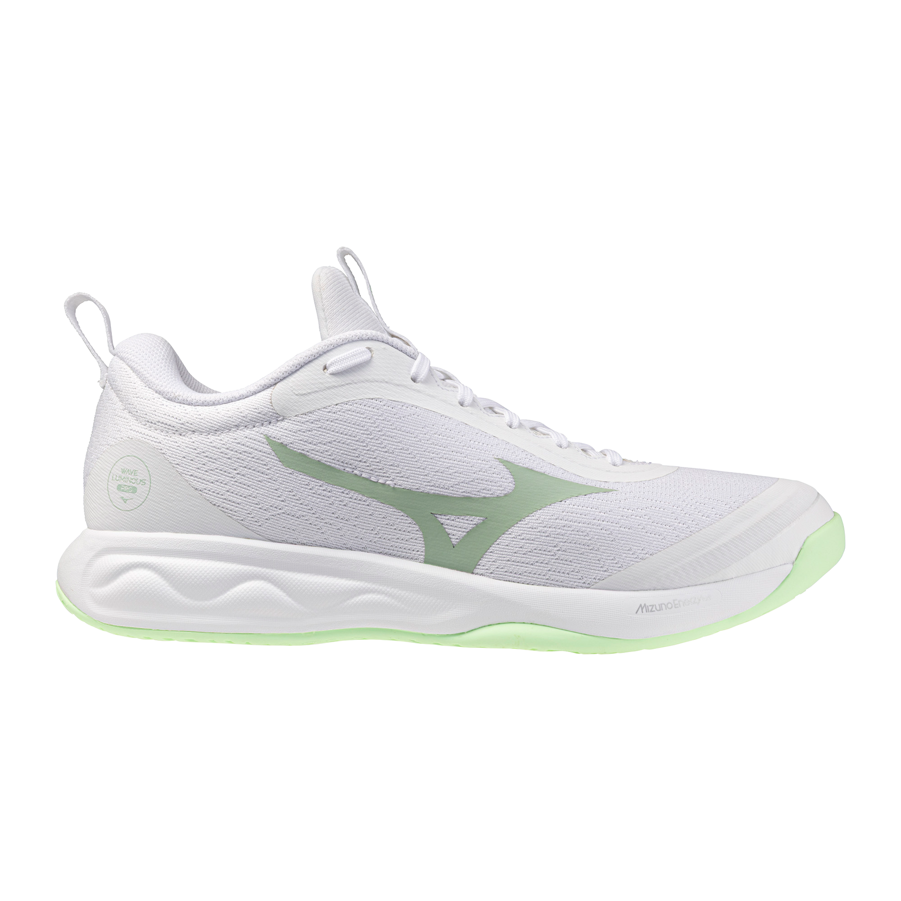 Str. 38- 41 Mizuno Wave Luminous Pro Women – Hvid/Lime