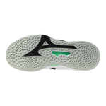 Str. 41-43 Mizuno Floorball sko - Mizuno Wave Stealth NEO 2 - Hvid/Grøn/grå