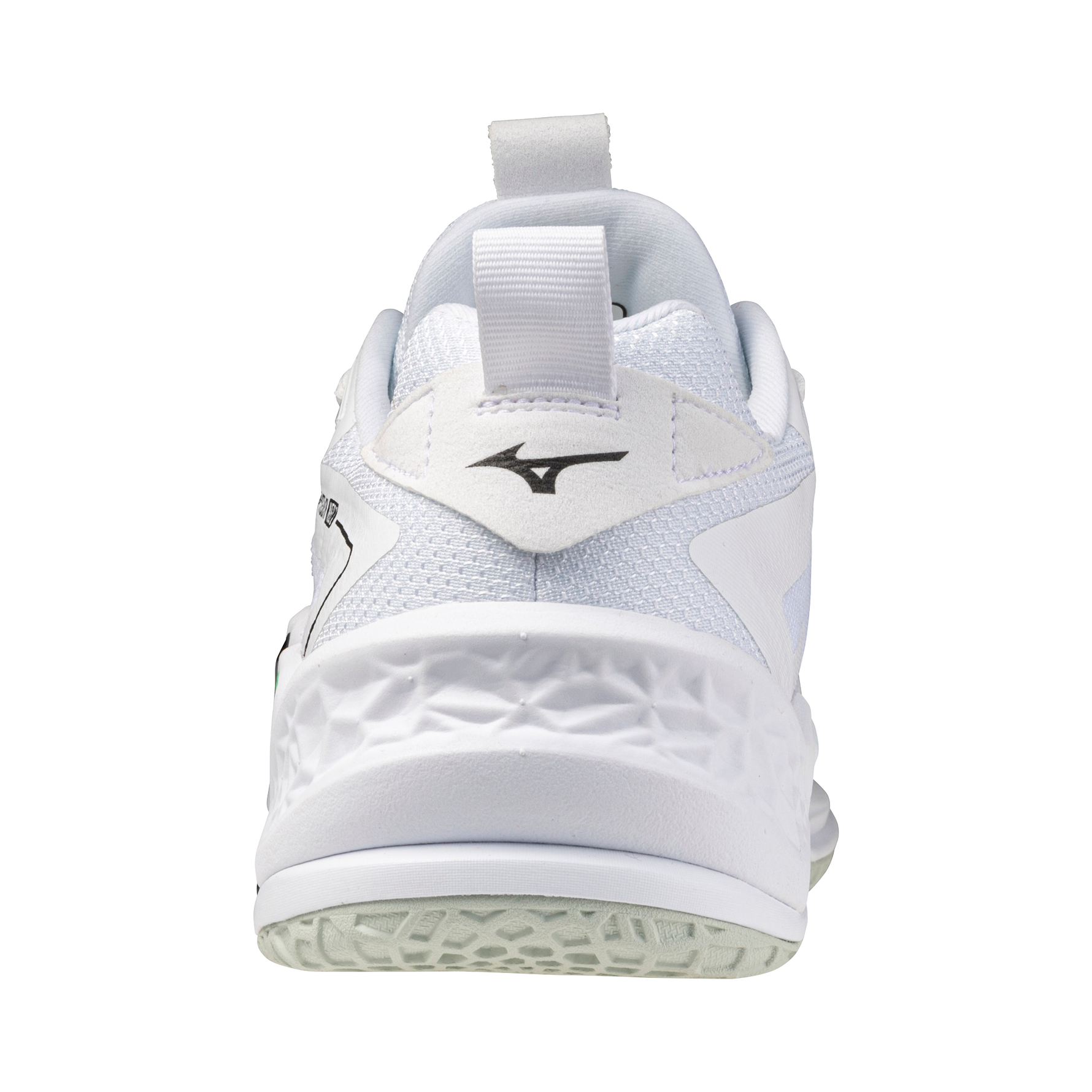 Str. 41-43 Mizuno Floorball sko - Mizuno Wave Stealth NEO 2 - Hvid/Grøn/grå