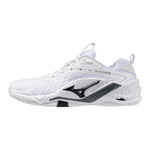 Str. 42-46 Mizuno Floorball sko - Mizuno Wave Stealth NEO 2.1 - Hvid/sort