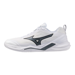 Str. 42-44 Mizuno Floorball sko - Mizuno Wave Stealth Elite - Hvid/Sort