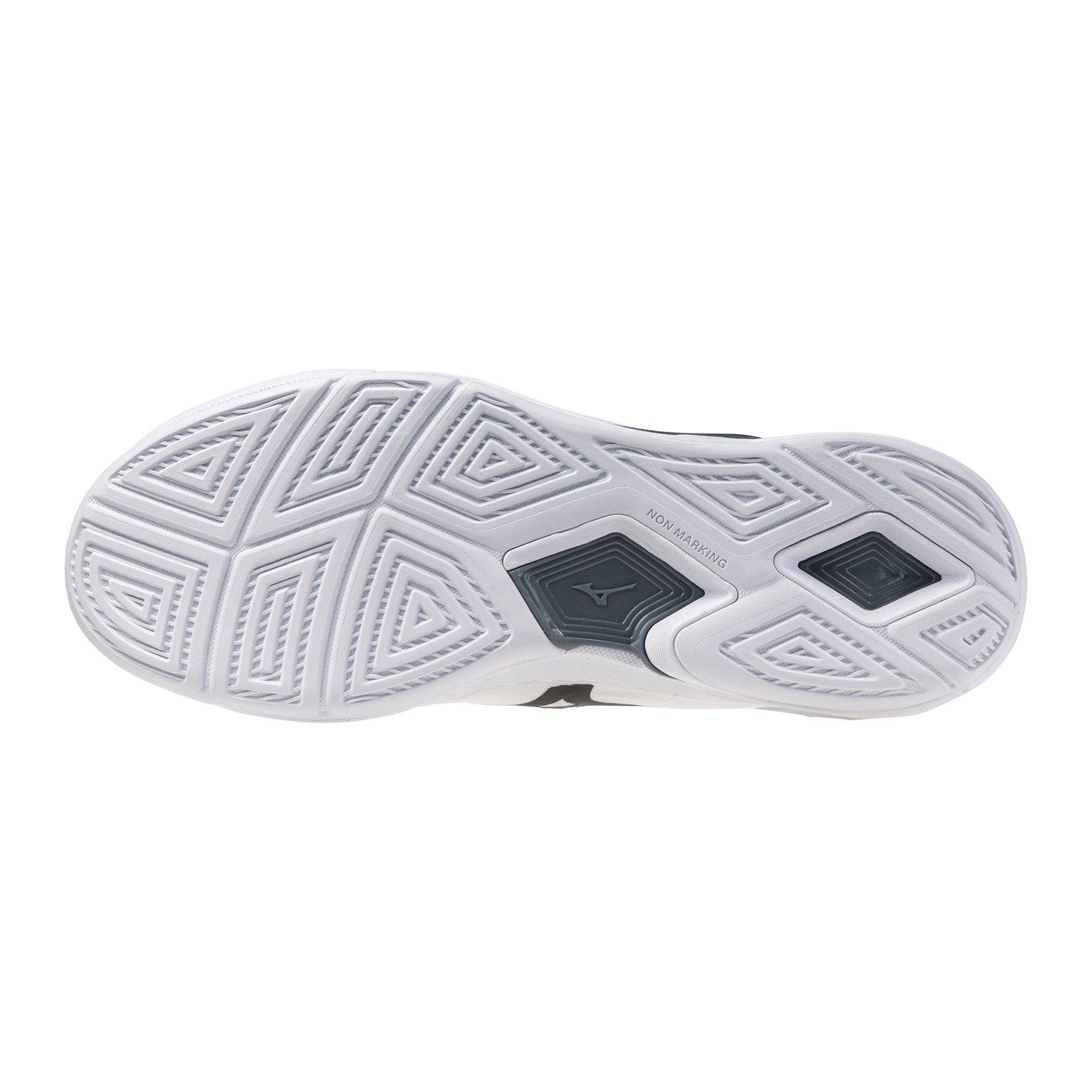 Str. 42-44 Mizuno Floorball sko - Mizuno Wave Stealth Elite - Hvid/Sort