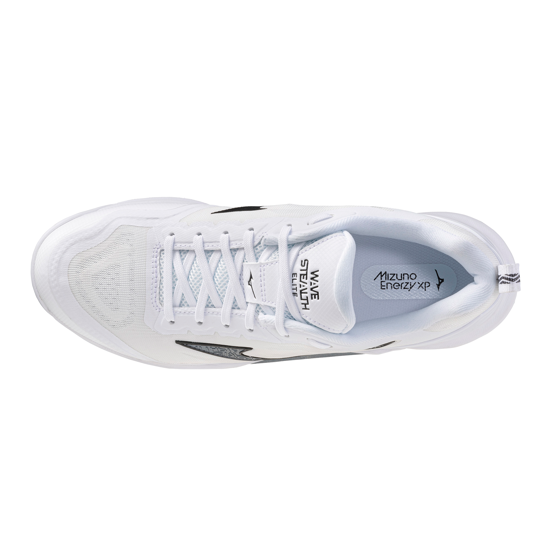 Str. 42-44 Mizuno Floorball sko - Mizuno Wave Stealth Elite - Hvid/Sort