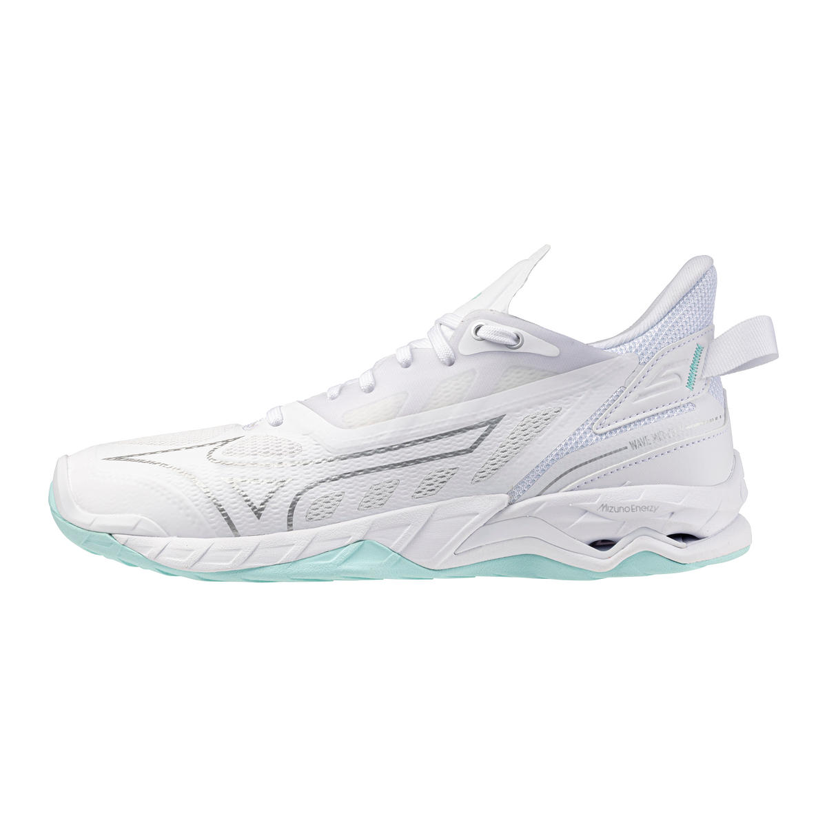 Str. 38-41 Mizuno Wave Mirage 5 – Floorball sko - Hvid/Mintgrøn