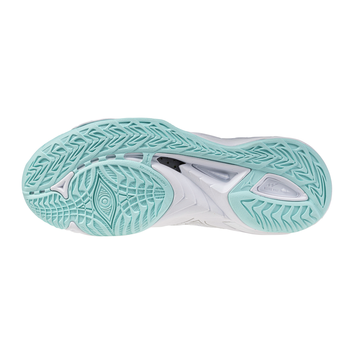 Str. 38-41 Mizuno Wave Mirage 5 – Floorball sko - Hvid/Mintgrøn