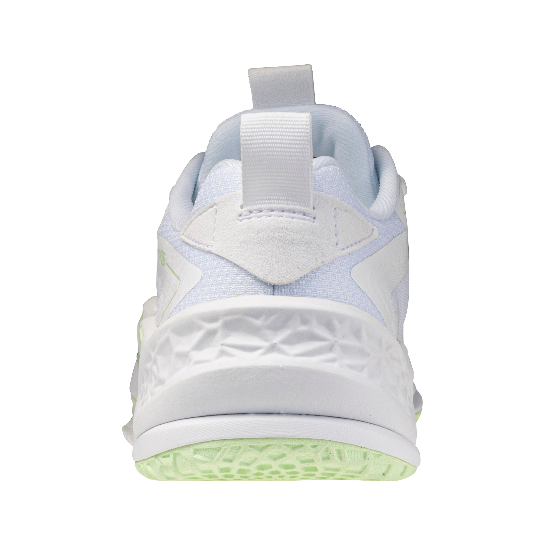 Str. 38,5-42 Mizuno Floorball sko - Mizuno Wave Stealth NEO 2.1 - Hvid/Lime Grøn
