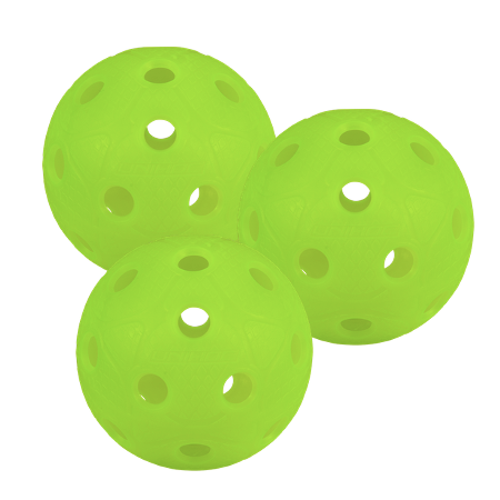 3-Pak Dynamic Floorball Bolde (Gul)