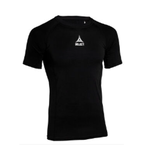 Select kortærmet baselayer - Sort