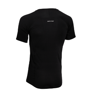 Select kortærmet baselayer - Sort