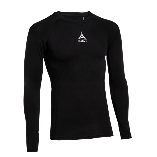 Select Langærmet Baselayer - Sort