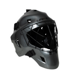 Målmands hjelm - Unihoc EVOLAB Platinum EDT - Graphite/Black floorball hjelm