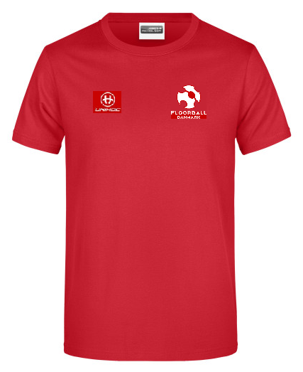 Landsholdstrøje - Replica spille trøje inkl. logoer - Unihoc floorball t-shirt