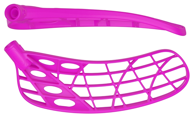 Floorball blad - FAT PIPE CTRL PPB - Stavblad - Pink