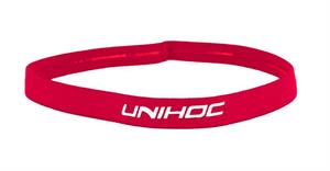 Hårbånd - Unihoc Classic Hairband - Rødt, 1 stk.