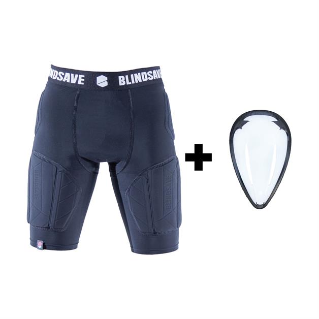 Målmands shorts - Blindsave Protection PRO - Beskyttelses shorts + Cup