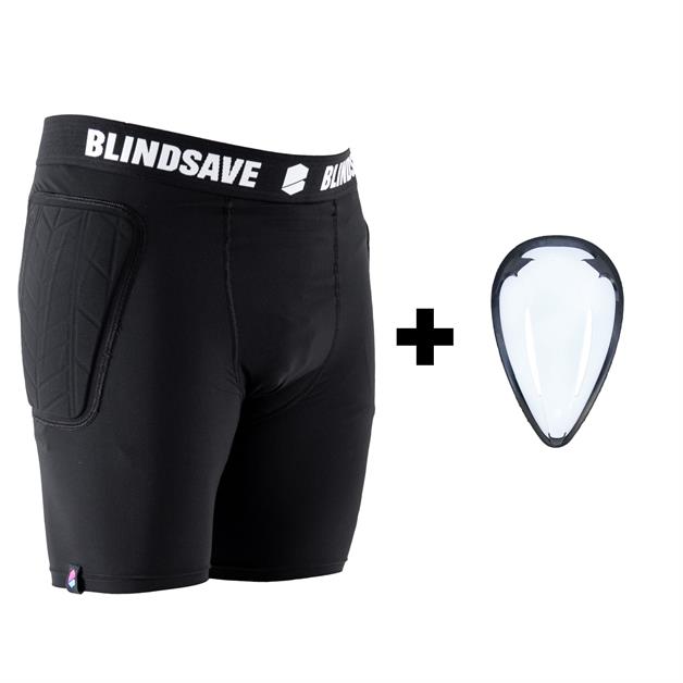 Målmands shorts - Blindsave Compression - Beskyttelses shorts + Cup